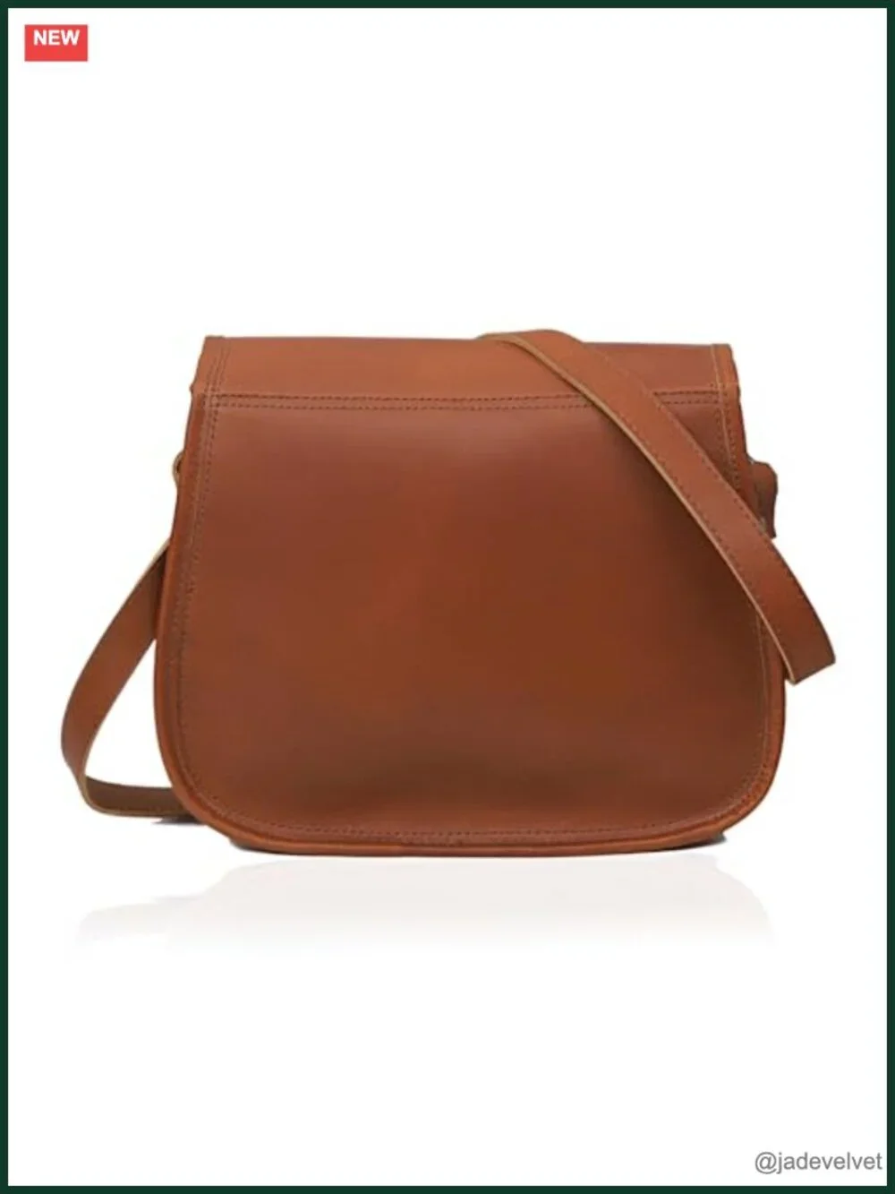 Genuine Leather Messenger Bag Crossbody Satchel Shoulder Bag
